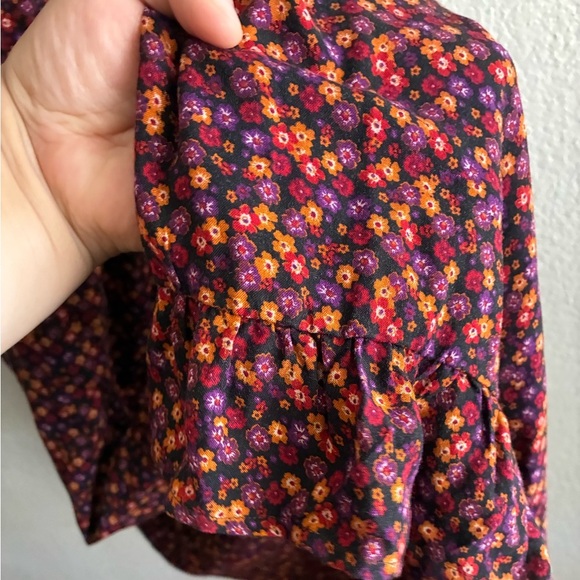 Olsenboye Women's Multicolor Floral Maxi Dress M - Picture 9 of 15